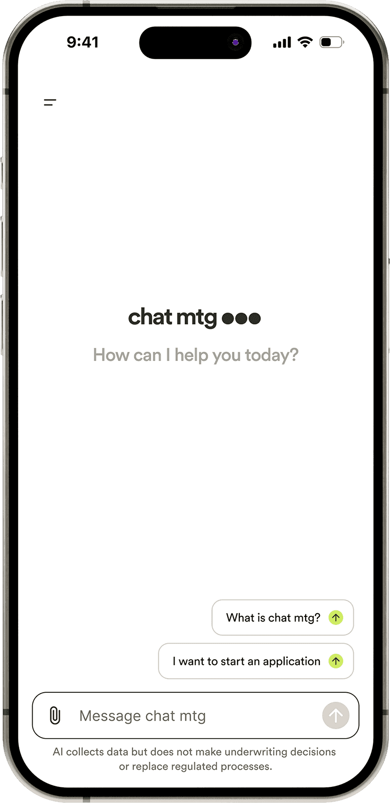 Chat MTG conversation screen
