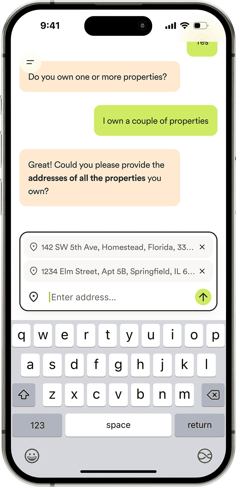 Chat MTG eligibility screen